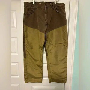 Vintage Wrangler ProGear Upland Jeans Brush Guard Mens Sz 42x30 Hunt Double Knee